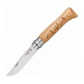 Нож Opinel 8 VRI Animalia дуб от магазина Мандривник Украина